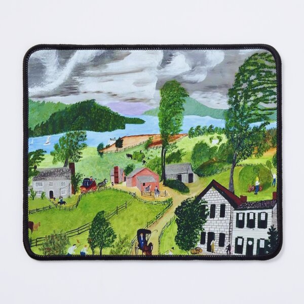Item preview, Grandma Moses - Winter And Holiday Charm designed and sold by irynaartbyim.