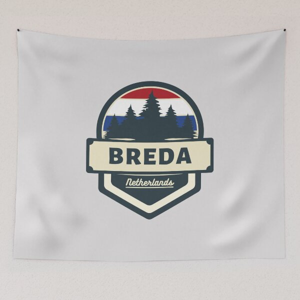 Item preview, Breda Netherlands Retro Vintage Badge designed and sold by World Designs.