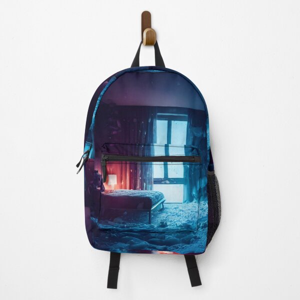 Item preview, Frozen Serenity: A Dreamy Winter Bedroom Scene designed and sold by Amr Siam.