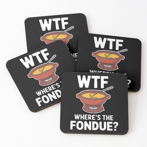 Item preview, Cheese Fondue Humor - “WTF: Where’s the Fondue? designed and sold by love3617.
