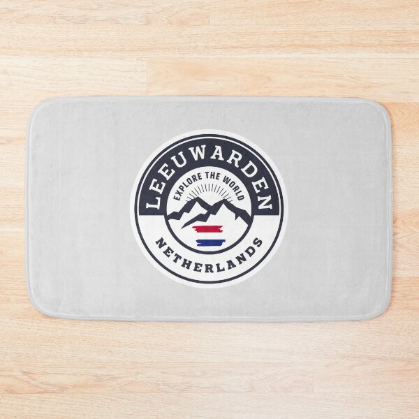 Item preview, Leeuwarden Netherlands Black and White Crest designed and sold by World Designs.