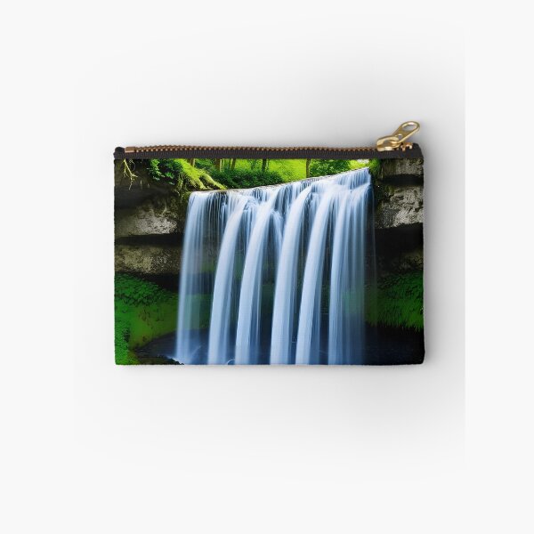 Item preview, waterfall in the green forest or green jungle 2 designed and sold by AA-designstore.