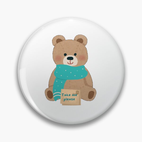 Item preview, Cute teddybear waiting for you to take it with you designed and sold by Ybeth234.
