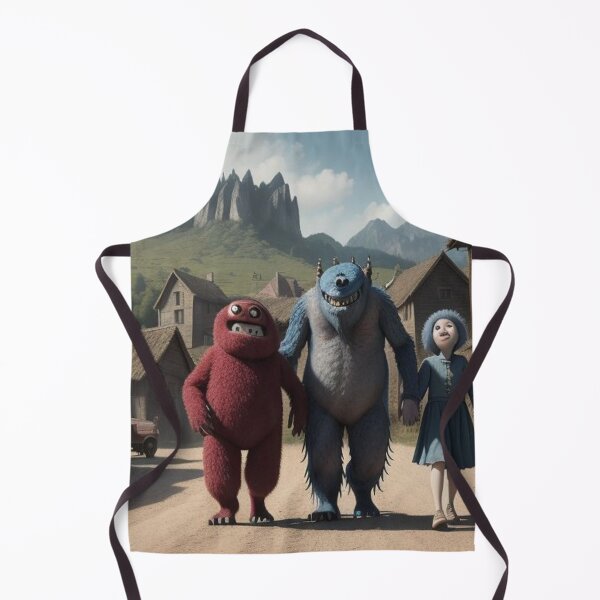 Item preview, Monster Family Village Trippy designed and sold by highplacidity.