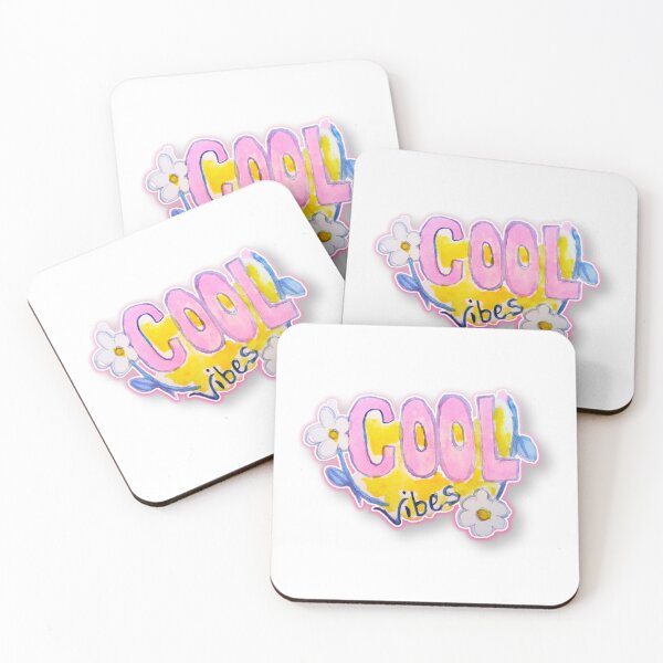 Item preview, Cool vibes typography illustration design  designed and sold by happiartworks .
