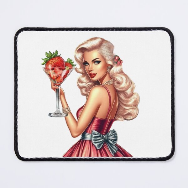 Item preview, “Retro Glamour: Charm and Audacity of Pin-Ups” designed and sold by CHRIST5000.