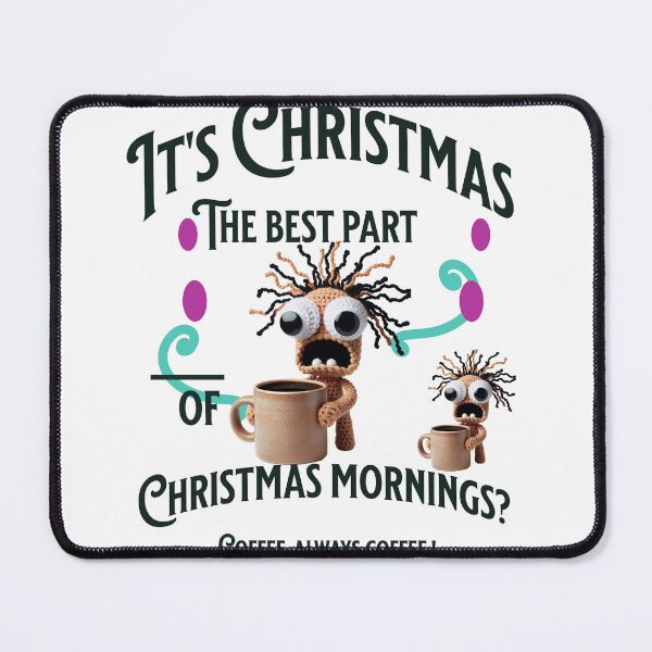 Item preview, It's Christmas Coffee designed and sold by UrbanStitchCreations.