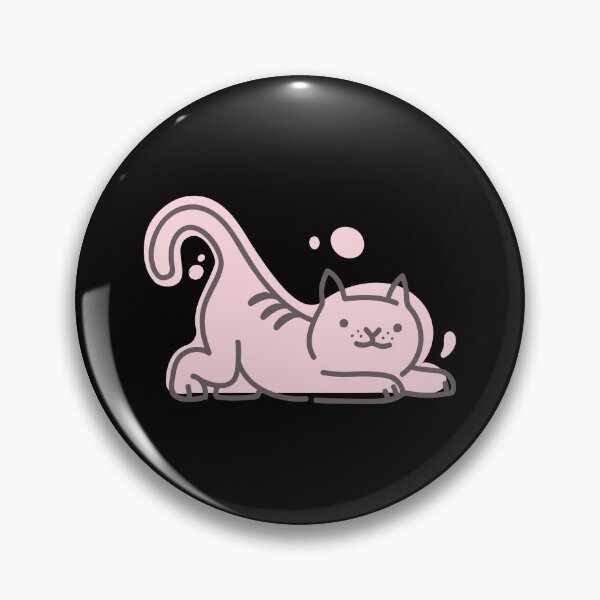 Item preview, Pink Cat Bowing Cat Lover designed and sold by Orens POD.
