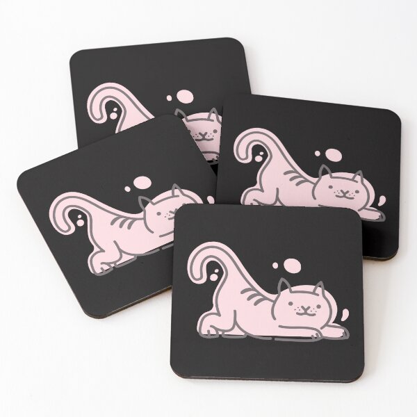 Item preview, Pink Cat Bowing Cat Lover designed and sold by Orens POD.