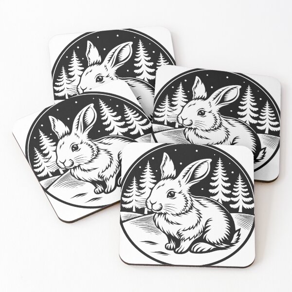 Item preview, Winter Woodland Hare designed and sold by 16241.