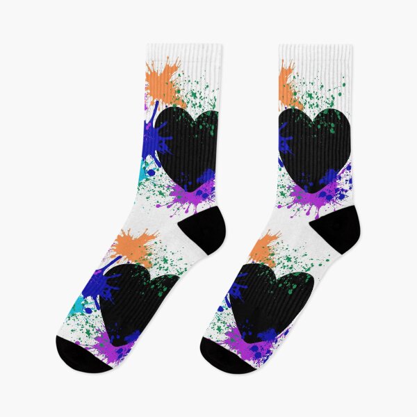 Item preview, Hearts Eruption, Multi Coloured Abstract Design #1 designed and sold by AASparksDesigns.