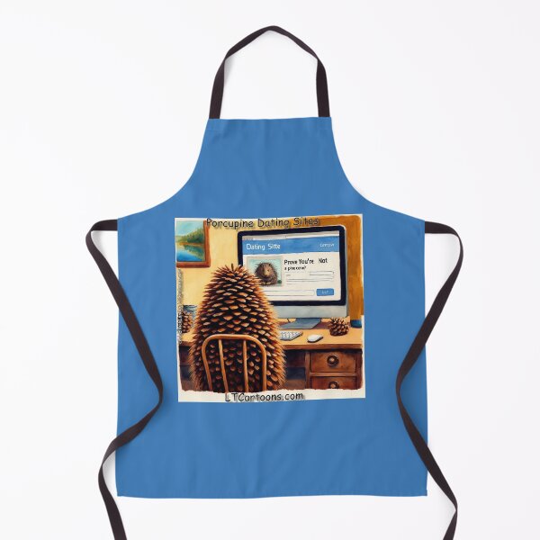 Item preview, Online Dating For Porcupines designed and sold by Rick London Gifts.