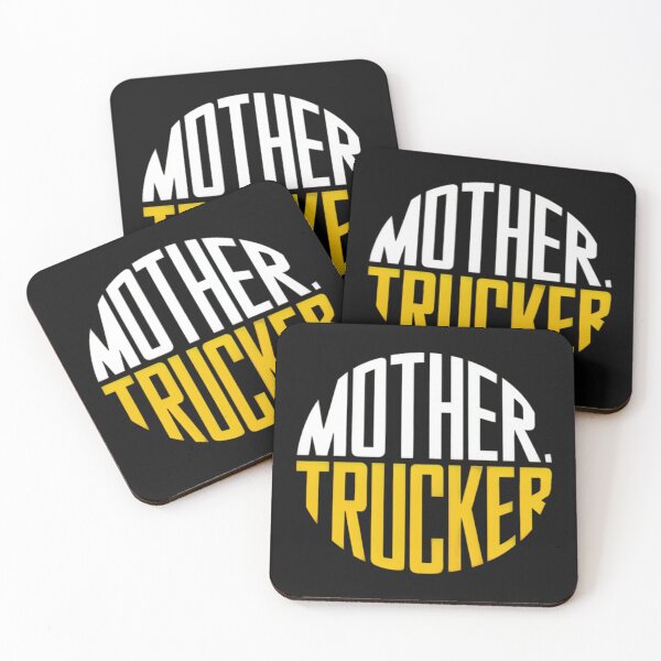 Item preview, Mother Trucker Funny Lady Trucker designed and sold by Anniko Art Studio.