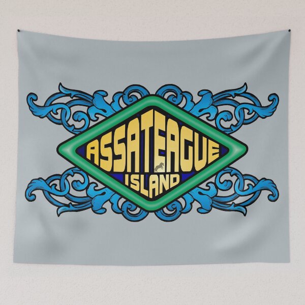 Item preview, Assateague Island retro sign designed and sold by studioss76.