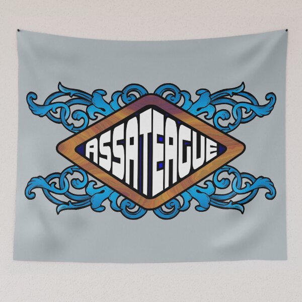 Item preview, Assateague Island retro sign designed and sold by studioss76.