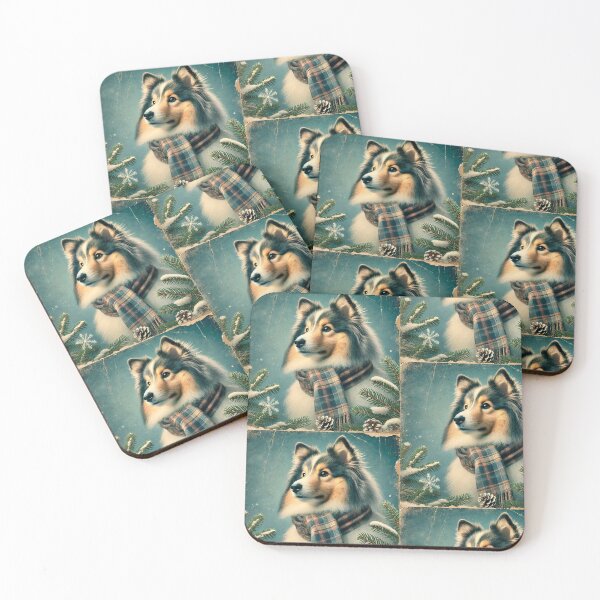 Item preview, collie designed and sold by Nicholes  Dream Visions.
