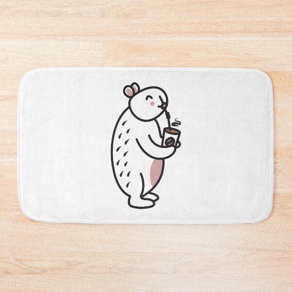 Item preview, Cute black line capybara designed and sold by OM-lova.