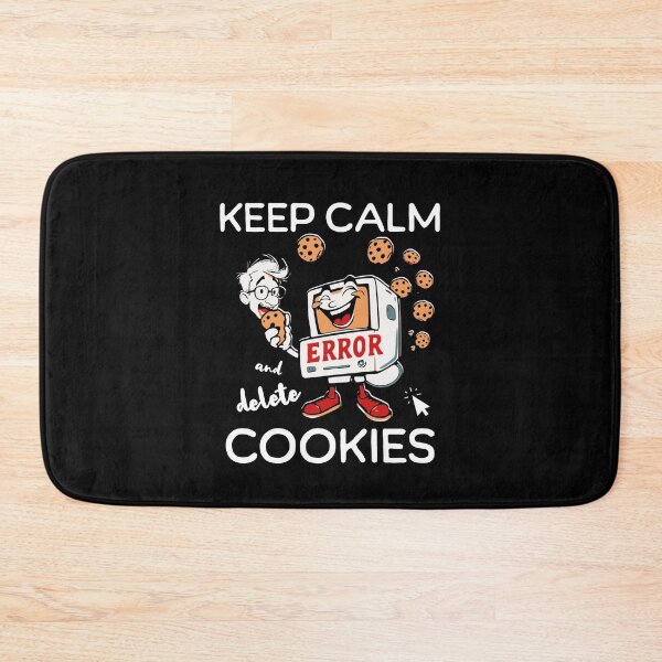 Item preview, Delete Cookies Retro Computer Cartoon designed and sold by Betsytiptoe.
