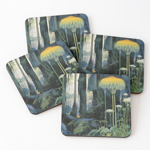 Item preview, Enchanted Forest with Luminescent Flora designed and sold by bloorose.