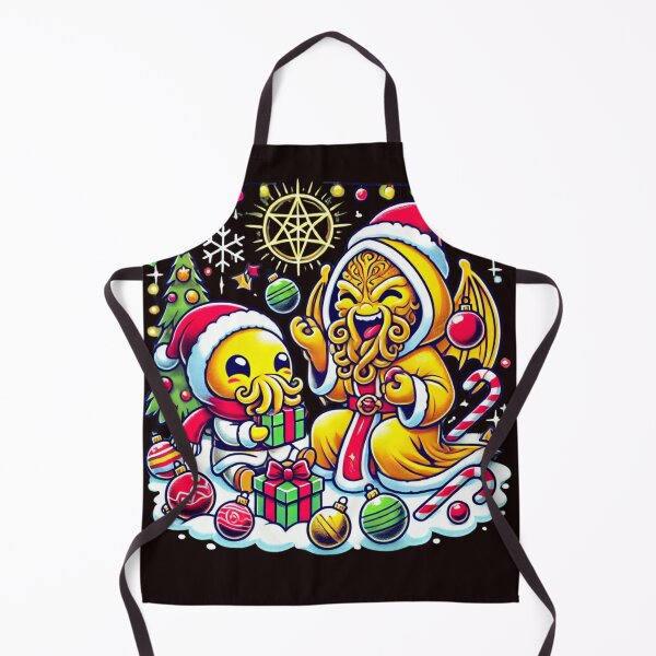 Item preview, Festive Friends: Chibi Cthulhu and the King in Yellow designed and sold by AlejandroDigi.