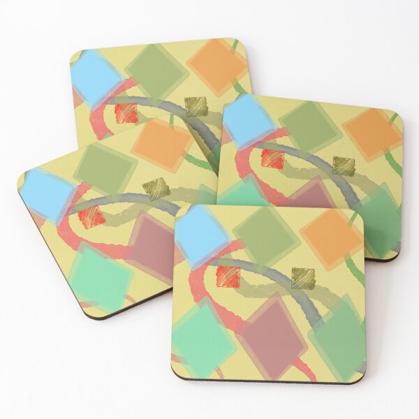 Item preview, Rhombuses, Squares, & Squiggles designed and sold by SomberScribbles.