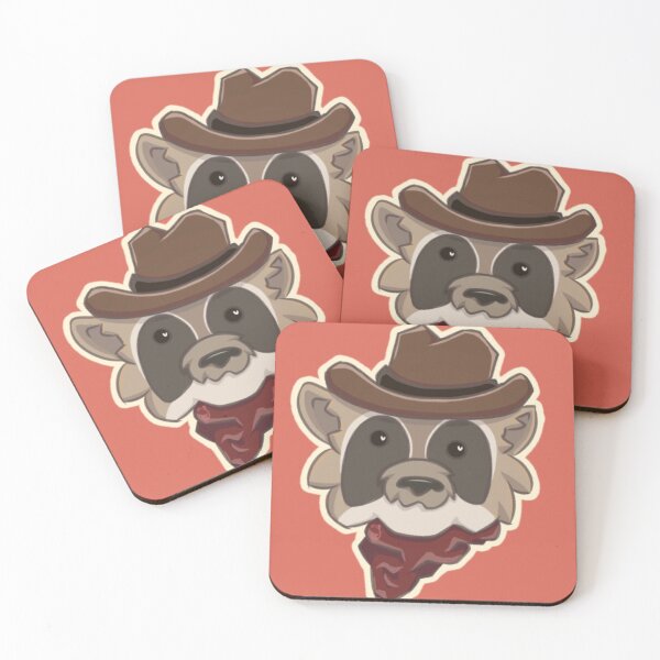 Item preview, Cowpoke Racoon  designed and sold by GamerBat.