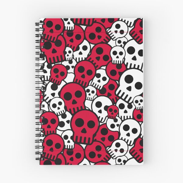 Item preview, Cheery Gothic Chic Skull Print designed and sold by happygiftideas.
