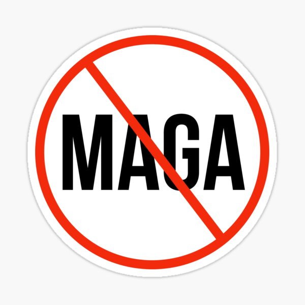 Vista previa del artículo con la obra «Contra MAGA», diseñado y vendido por Rachel the Artist .