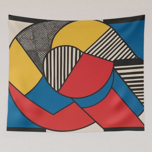 Item preview, Memphis Art Movement, Geometric Designs, Postmodernism designed and sold by CulturalCurios.