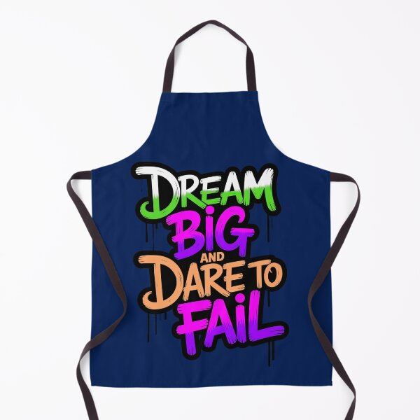 Item preview, Dream Big And Dare To Fail Positive Motivational Quote designed and sold by TheArtOfPat.
