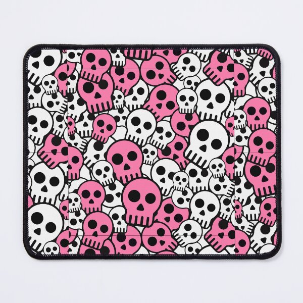 Item preview, Pink Gothic Chic Skull Print designed and sold by happygiftideas.