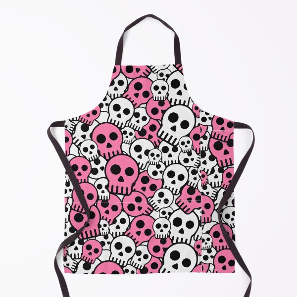 Item preview, Pink Gothic Chic Skull Print designed and sold by happygiftideas.