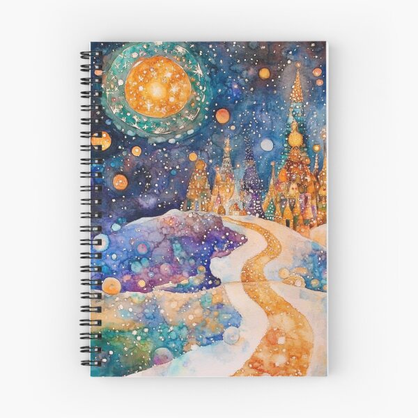 Item preview, Starlit Path to the Enchanted Village designed and sold by WhimsyPixs.