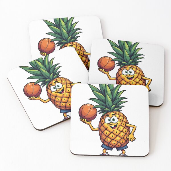 Item preview, Pineapple Fruit Basketball  designed and sold by kjp-design.