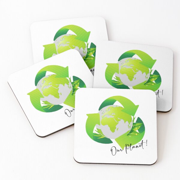 Item preview, Eco-Friendly Globe Design | Go Green, Recycle & Save the Planet Art for Sustainable Living designed and sold by EvolutionMedia.