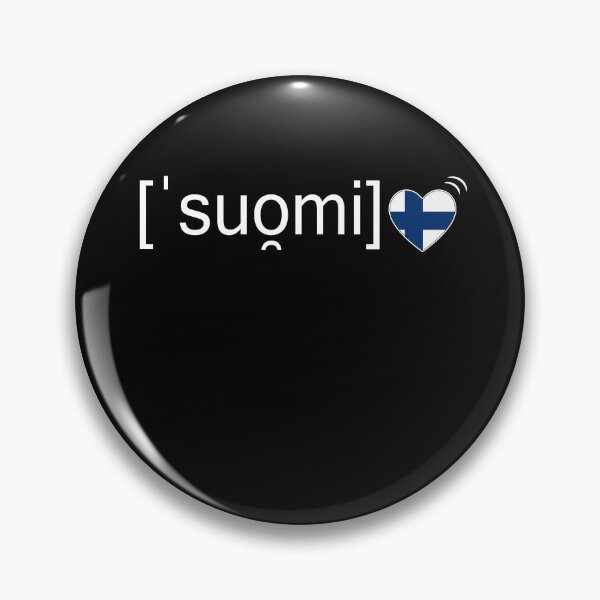Item preview, Suomen, Finn flag, Finland pronunciation, I love Finland designed and sold by Flag Outfit.