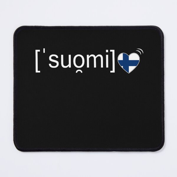 Item preview, Suomen, Finn flag, Finland pronunciation, I love Finland designed and sold by Flag Outfit.