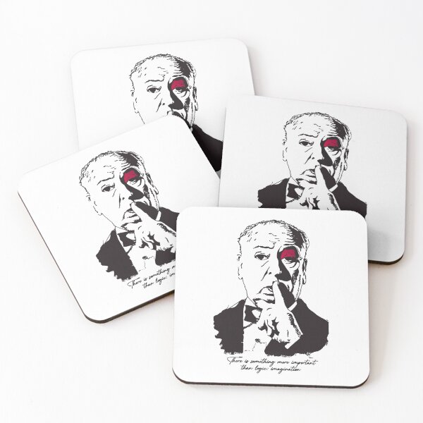 Item preview, Alfred Hitchcock in ink by Vanguerati designed and sold by Vanguerati.