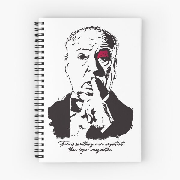 Item preview, Alfred Hitchcock in ink by Vanguerati designed and sold by Vanguerati.