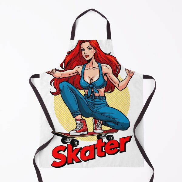 Item preview, Skater Girl, Fuerza Rebelde en patineta designed and sold by JonelleTshirts.