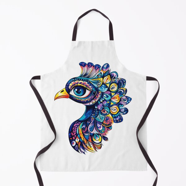 Item preview, Vibrant Abstract Peacock Mane designed and sold by PixelInkCraft.