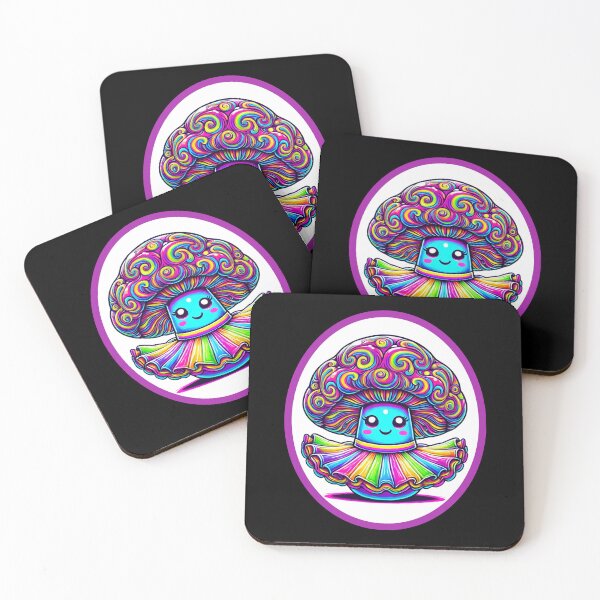 Item preview, Psychedelic Mushroom Dance designed and sold by LizzyLooDoo Designs.