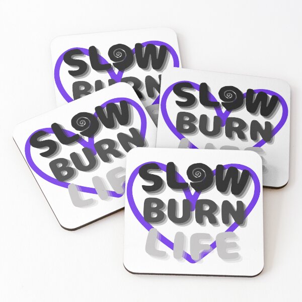 Item preview, Slow Burn Life Asexual colors designed and sold by 24annie24.