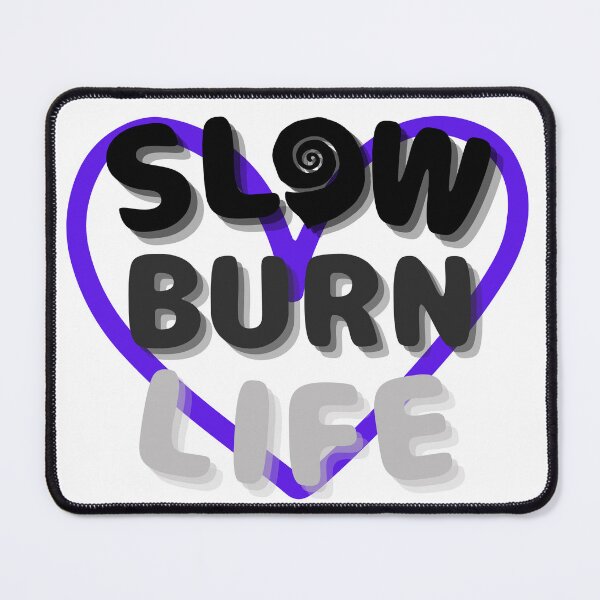 Item preview, Slow Burn Life Asexual colors designed and sold by 24annie24.