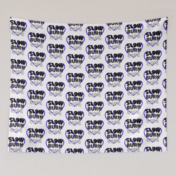 Item preview, Slow Burn Life Asexual colors designed and sold by 24annie24.
