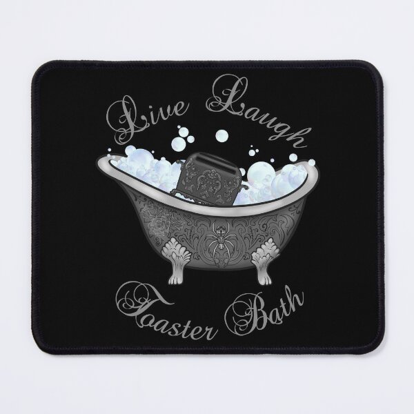 Item preview, Live Laugh Toaster Bath designed and sold by Miss Lunaria.