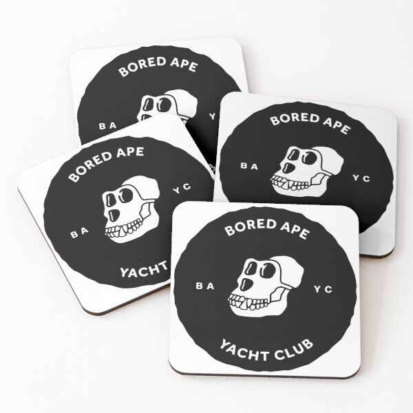 Item preview, Bored Ape Yacht Club Black Logo designed and sold by OpenSeahub.