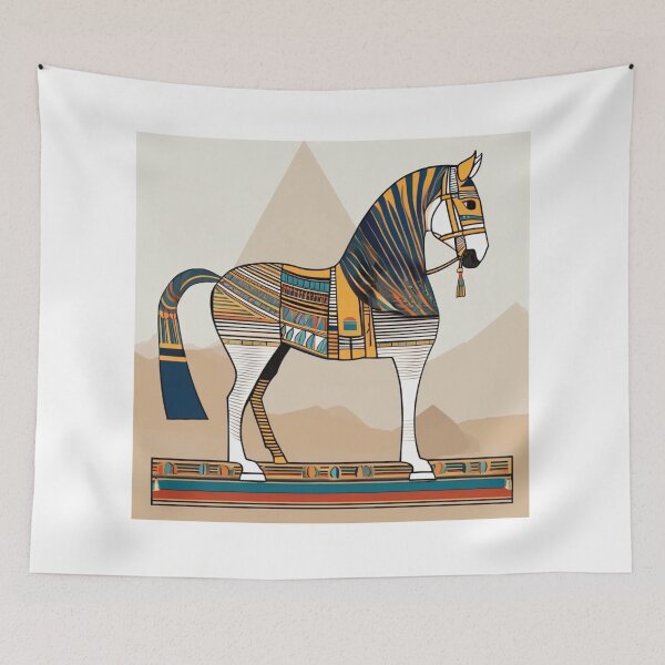 Item preview, Egyptian pharaoh horse designed and sold by SherifRagab.