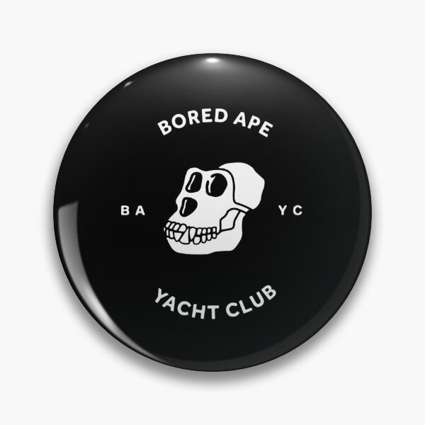 Item preview, Bored Ape Yacht Club Black Logo designed and sold by OpenSeahub.