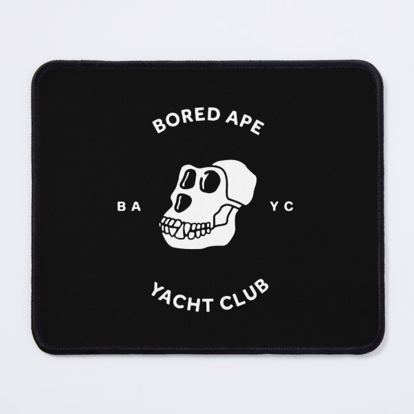 Item preview, Bored Ape Yacht Club Black Logo designed and sold by OpenSeahub.